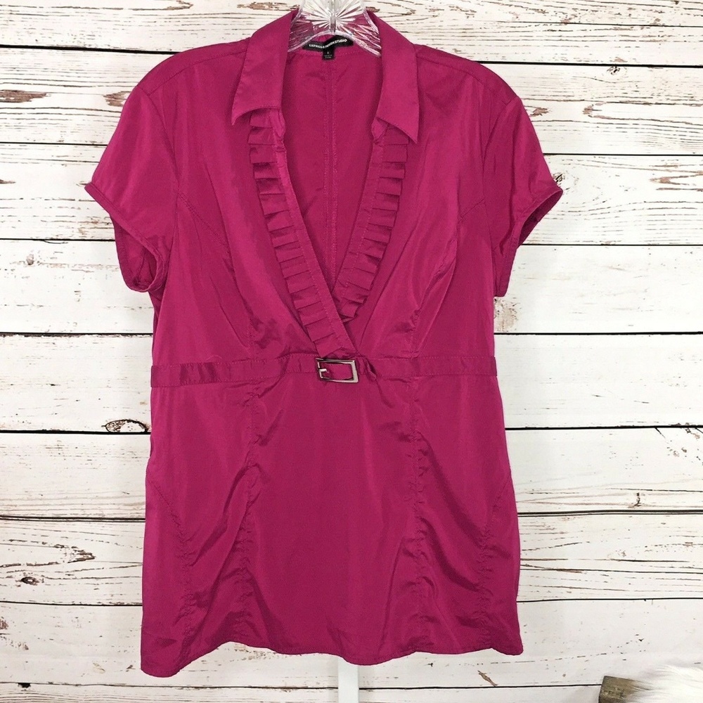 Express Design Studio womans blouse size L